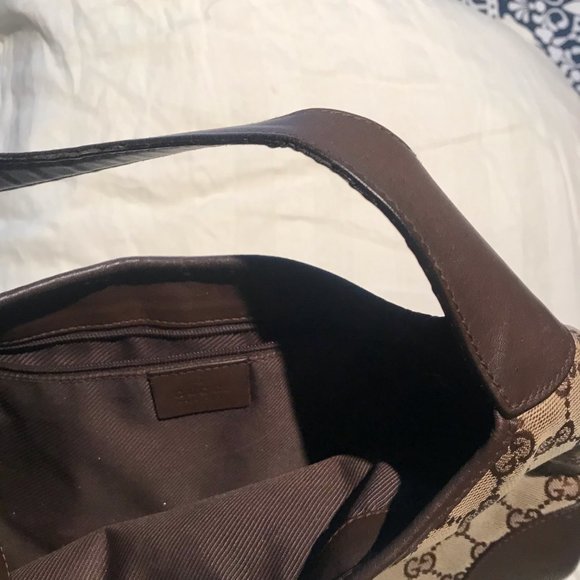 Gucci Vintage Jackie Hobo Canvas Bag on Mercari - Picture 8 of 8